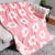 Retro Daisies Throw Blanket (Reversible)