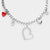 Rhinestone Heart Round Stone Necklace